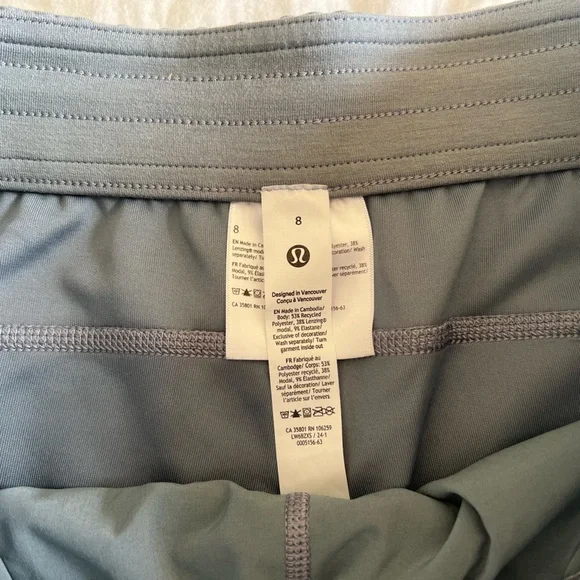 Lululemon Softstreme High-Rise Straight-Leg Cropped Pant | Belgium blue | 8 - Picture 8 of 8